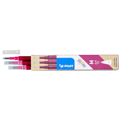 Artikelbild 6 für PILOT FRIXION Tintenrollerminen dunkelrot 0,4 mm 3 St., Artikelnummer 170751