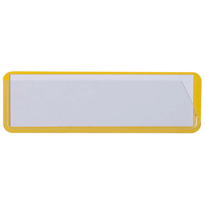 Artikelbild 3 für EICHNER Etikettentaschen gelb 12,0 x 4,0 cm, 50 St., Artikelnummer 702849
