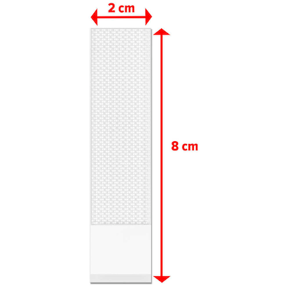 Artikelbild 3 für tesa Klettstreifen Powerstrips MEDIUM Click weiß, 16 St., Artikelnummer 739191