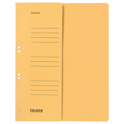 Artikelbild 2 für FALKEN Ösenhefter Karton chamois DIN A4, halber Deckel, 50 St., Artikelnummer 949966