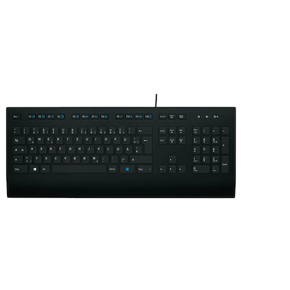Artikelbild 2 für Logitech Corded Keyboard K280e Tastatur kabelgebunden schwarz, Artikelnummer 447351