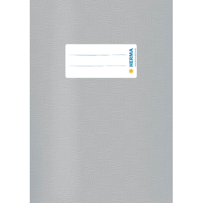 Artikelbild für HERMA Heftumschlag mit Baststruktur grau Kunststoff DIN A4, Artikelnummer 830871