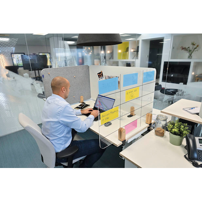 Artikelbild 5 für Legamaster Tischtrennwand ELEMENTS 7-209822, beige 160,0 x 60,0 cm, 1 St., Artikelnummer 496481