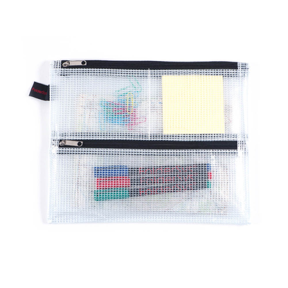 Artikelbild 5 für FolderSys Reißverschlussbeutel DIN A5 transparent/schwarz 0,15 mm, 1 St., Artikelnummer 357343