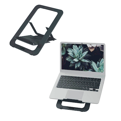 Artikelbild 4 für LEITZ Laptop-Ständer Ergo Ultraflach dunkelgrau, Artikelnummer 429708