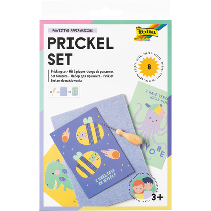 Artikelbild für folia Prickelset mehrfarbig, Artikelnummer 719407