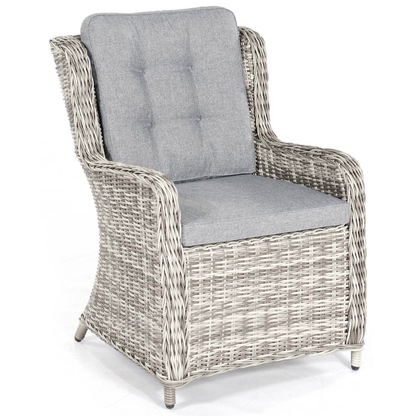 Artikelbild für Sunny Smart® Gartenstuhl mit Armlehnen Lincoln taupe, Metall, 1 St., Artikelnummer 308716