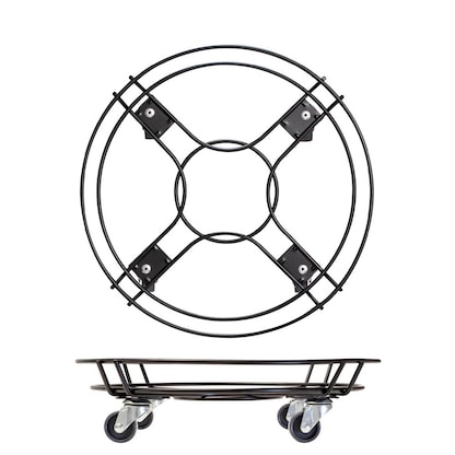 Artikelbild 4 für WAGNER® design yourself Pflanzenroller GH 0934 Metall, Ø 38,0 cm schwarz rund, 1 St., Artikelnummer 419829