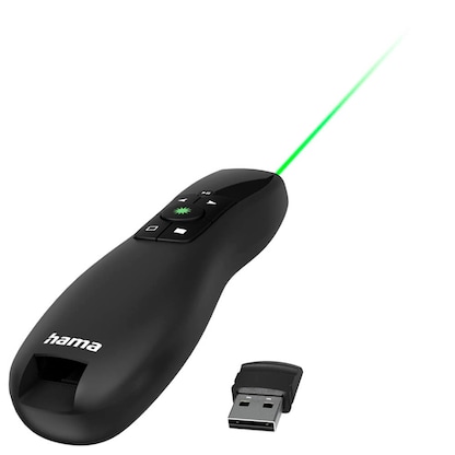 Artikelbild für hama Presenter Greenlight-Pointer, grüner Laser, Artikelnummer 141859