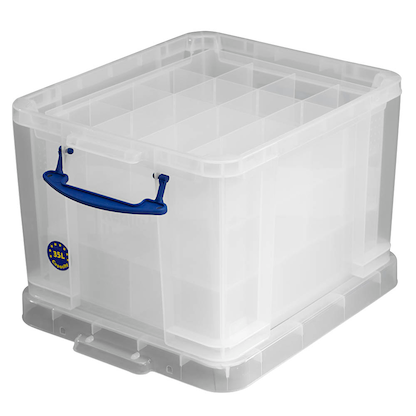 Artikelbild 15 für Really Useful Box Aufbewahrungsbox 35,0 l transparent 48,0 x 39,0 x 31,0 cm, 1 St., Artikelnummer 112526