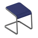 Artikelbild 1 für Quadrifoglio Hocker C-STOOL OCSTOB01/34QK dunkelblau, 1 St., Artikelnummer 670846