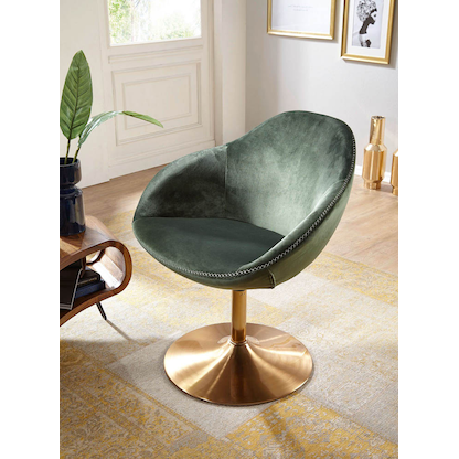 Artikelbild 4 für WOHNLING Besuchersessel WL5.921 grün Stoff, 1 St., Artikelnummer 159271