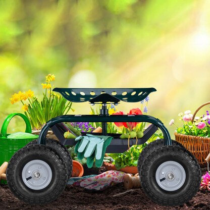 Artikelbild 5 für relaxdays Sackkarrenräder luftbereift schwarz, grau Stahl Felgen, Achse 1,6 cm, Artikelnummer 451961