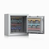 Artikelbild 1 für ISS safe4key Schlüsseltresor lichtgrau mit 64 Haken, Doppelbartschloss, 40,0 x 27,0 x 40,0 cm, 1 St., Artikelnummer 849602