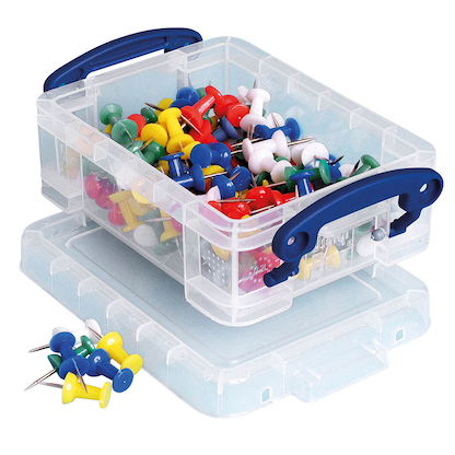 Artikelbild 5 für Really Useful Box Aufbewahrungsbox 0,2 l transparent 12,0 x 8,5 x 4,5 cm, 1 St., Artikelnummer 253765