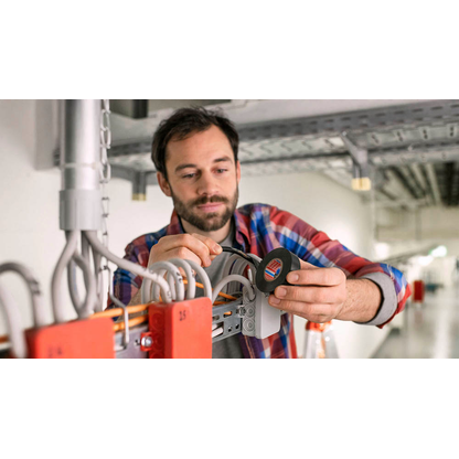 Artikelbild 2 für tesa Iso Tape Isolierband schwarz 15,0 mm x 10,0 m 1 Rolle, Artikelnummer 384152