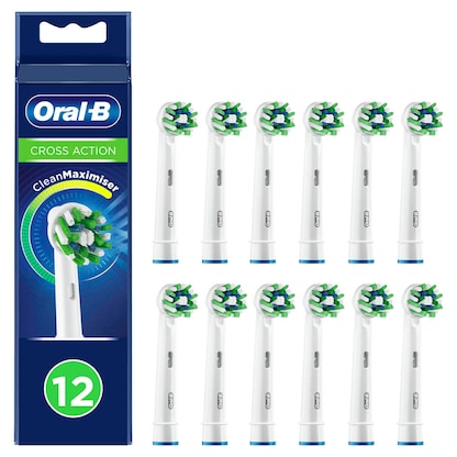 Artikelbild für Oral-B Cross Action Zahnbürstenaufsätze, 12 St., Artikelnummer 414619