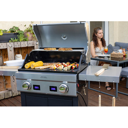 Artikelbild 8 für Steba Elektrogrill Deluxe Grillcenter VG 7000 Devil’s Choice 2.800 W 122,5 x 51,0 x 115,0 cm, 1 St., Artikelnummer 491809
