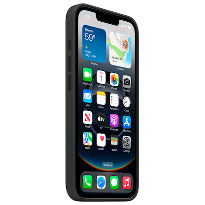 Artikelbild 4 für Apple Silikon Handyhülle für Apple iPhone 16e schwarz, Artikelnummer 551339