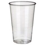 Artikelbild 1 für STARPAK Einweg-Trinkbecher transparent 0,3 l, 100 St., Artikelnummer 884724