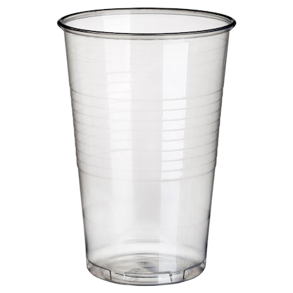 Artikelbild für STARPAK Einweg-Trinkbecher transparent 0,3 l, 100 St., Artikelnummer 884724