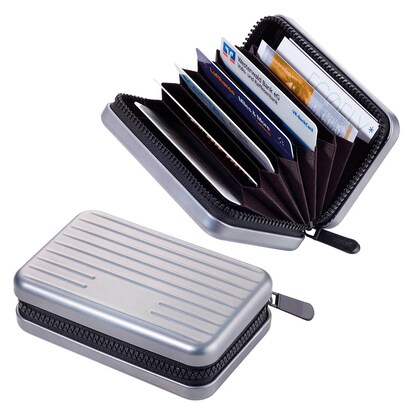 Artikelbild für TROIKA® Kreditkartenetui KARTENKOFFER grau 7,0 x 10,5 cm, 1 St., Artikelnummer 665959
