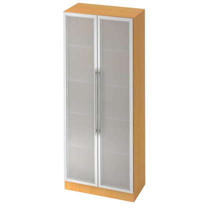 Artikelbild für HAMMERBACHER 7100G RE Vitrine buche 4 Fachböden, Artikelnummer 863062