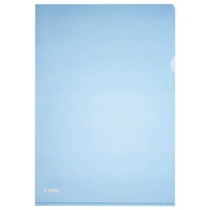 Artikelbild 3 für AKTION: herlitz Sichthüllen DIN A4 farbsortiert genarbt 0,19 mm, 10 St., Artikelnummer 794617