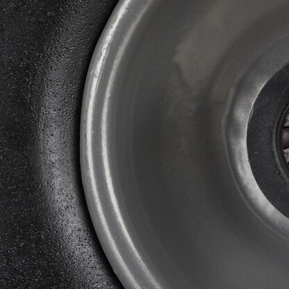 Artikelbild 3 für relaxdays Sackkarrenräder luftbereift schwarz, grau Stahl Felgen, Achse 2,5 cm, Artikelnummer 452314