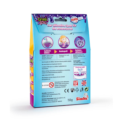Artikelbild 3 für Simba Badeschleim Glibbi Einhorn Glitzerbad violett, 150,0 g, Artikelnummer 957312