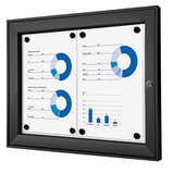 Artikelbild 1 für Showdown® Displays Schaukasten schwarz 2x DIN A4 52,1 x 2,3 x 38,8 cm, 1 St., Artikelnummer 104038