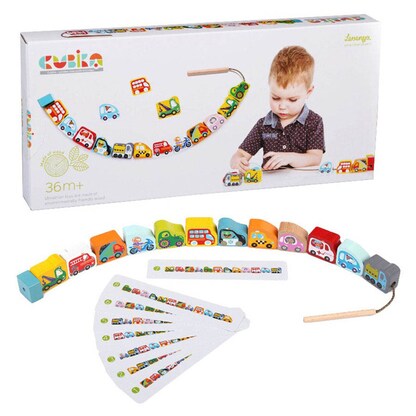 Artikelbild für CUBiKA Fädelspiel Lernspiel, 1 St., Artikelnummer 234217