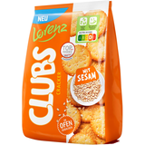 Artikelbild 1 für Lorenz Clubs Cracker Sesam 180,0 g, 1 St., Artikelnummer 438019