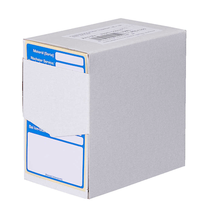 Artikelbild 5 für EICHNER Aufkleber Inspektion, blau/weiß, 100 St., Artikelnummer 704146