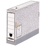 Artikelbild 1 für Bankers Box Archivboxen grau/weiß 8,5 x 26,5 x 32,7 cm, 10 St., Artikelnummer 783193