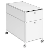Artikelbild 1 für viasit System4 Rollcontainer weiß 2 Auszüge 42,0 x 78,0 x 62,0 cm, Artikelnummer 214163