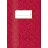 Artikelbild 1 für HERMA Heftumschlag mit Baststruktur weinrot Kunststoff DIN A5, 1 St., Artikelnummer 831881