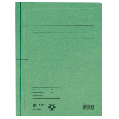Artikelbild 2 für LEITZ Schnellhefter 3000 Karton grün DIN A4, 25 St., Artikelnummer 665851
