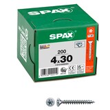 Artikelbild 1 für SPAX® Universalschrauben T20 Senkkopf WIROX 1191010400303 4 mm x 30 mm, 200 St., Artikelnummer 395416