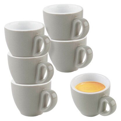 Artikelbild für APS Espressotassen Snug grau 0,08 l, 6 St., Artikelnummer 645749