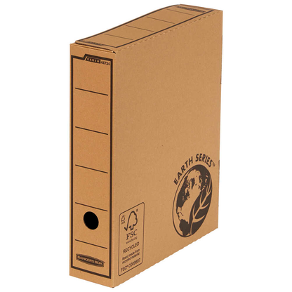Artikelbild 2 für Bankers Box Archivboxen Earth Series Premium braun 7,0 x 26,0 x 32,2 cm, 10 St., Artikelnummer 783304