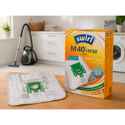 Artikelbild 6 für swirl® MicroPor® Plus M 40 Staubsaugerbeutel, 4 St., Artikelnummer 259036