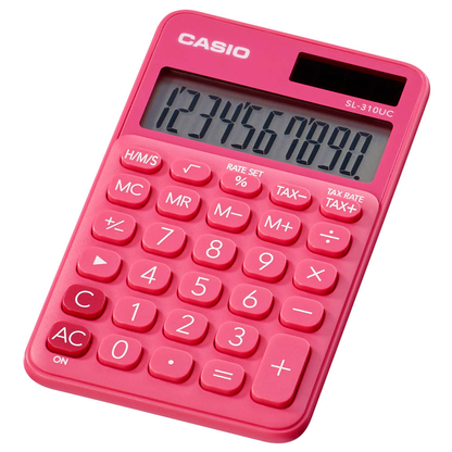 Artikelbild 3 für CASIO SL-310UC Taschenrechner pink, Artikelnummer 445580