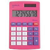 Artikelbild 1 für MAUL M 8 Taschenrechner pink, Artikelnummer 729844