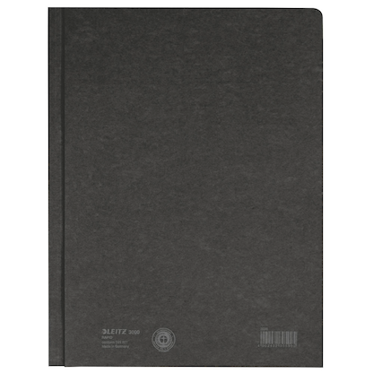 Artikelbild 2 für LEITZ Schnellhefter 3000 Karton schwarz DIN A4, 25 St., Artikelnummer 665869
