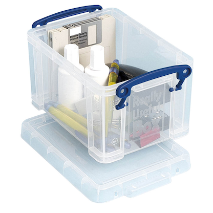 Artikelbild 4 für Really Useful Box Aufbewahrungsbox 1,6 l transparent 19,5 x 13,5 x 11,0 cm, 1 St., Artikelnummer 253815