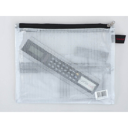 Artikelbild 10 für FolderSys Reißverschlussbeutel DIN A5 transparent/schwarz 0,15 mm, 1 St., Artikelnummer 357343