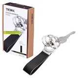 Artikelbild 1 für TROIKA® Schlüsselanhänger KEY-CLICK schwarz, Artikelnummer 666147