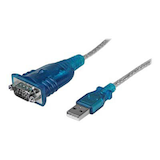 Artikelbild 1 für StarTech.com USB 2.0 A/RS232 Kabel 0,4 m grau, 1 St., Artikelnummer 850053