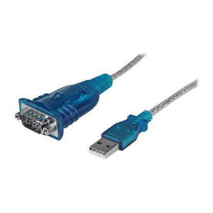 Artikelbild für StarTech.com USB 2.0 A/RS232 Kabel 0,4 m grau, 1 St., Artikelnummer 850053